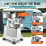 Kommerciel burger Patty Maker, Hamburger Beef Patty Maker med 3