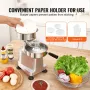 Kommerciel burger Patty Maker, Hamburger Beef Patty Maker med 3