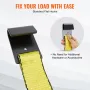 Ratchet Tie Down Straps (10PK), 10000 lb Break Strength, Endless Ratchet with 10 Premium 2" x 30' Tie Downs Heavy Duty, Track Sp