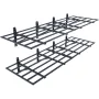 Hylder med garageopbevaring, 2 pakke, 6 x 2 ft tunge