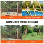 A-Frame Middle Swing Set Brackets, Heavy Duty Carbon Steel Swing Set Hardware with Mounting Hardware, DIY Swing Set Bracket Swin