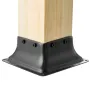 101.6x101.6mm Postbase 20stcs, intern 91x91mm kraftig