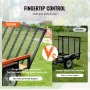 2-sidet trailer bagklap lift assistent, 360 lbs