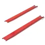 Pallet Fork Extensions, 82" Length 4.5" Width, Heavy Duty Carbon Steel Fork Extensions for Forklifts, 1 Pair Forklift Extensions