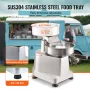 Commercial Burger Patty Maker, 150mm/6inch Hamburger Beef Patty Maker, Heavy Duty Food-Grade Stainless Steel Bowl Burger Press M