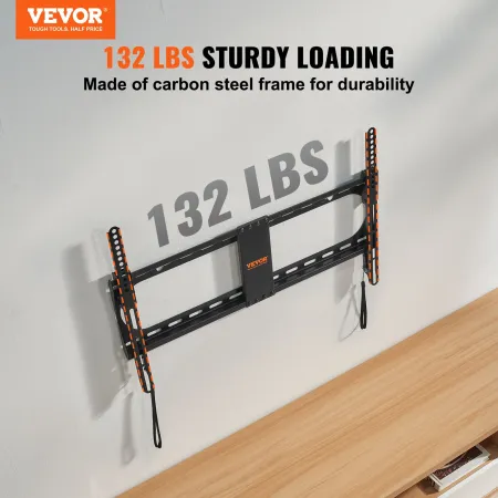 Universal TV Wall Mount, Low Profile TV Mount Passer til de