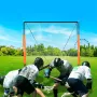 Lacrosse -mål, 6 'x 6' lacrosse net, bærbart lacrosse -mål med