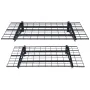 Garage Storage Shelving, 2 Pack, 4 x 2 ft Heavy Duty Garage Shelves Wall Mounted, 500 lbs Load Capacity(Total) Garage Storage Ra