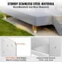 152.4x152.4 Post Base, 10Pcs Stainless Steel Adjustable Post Anchor Bracket(Internal 150 x 139.7), Adjustable Post Base for Pavi