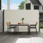 Retractable Side Awning, 63''x 118'' Outdoor Privacy Screen, 180g Polyester Water-proof Retractable Patio Screen, UV 30+ Room Di