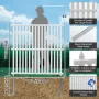 48" W x 48" H Vinyl Privacy Fence Panels, Air Conditioner Fence, Outdoor Privacy Screens for Trash Can, Pool Equipment Enclosure