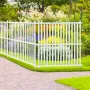 48" B x 48" H Vinylpaneler til privatlivshegn, Klimaanlægshegn