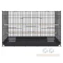 30 inch Bird Cage, Metal Large Parakeet Cages for Cockatiels Small Parrot Budgies Lovebirds Canaries, Pet Bird Cage with Rolling