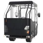 Golfvognskabinet, 420d Polyester Driving Enclosion med 4-sidet