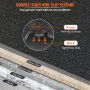 25 PCS 12.70 mm Thick Gym Floor Mats, 60.96 x 60.96 cm EVA Foam & Rubber Top Interlocking Workout Floor Mats with 9.29 m² Covera