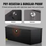Trailer Tongue Box, Carbon Steel Tongue Box Tool Chest, Heavy Duty Trailer Box Storage with Lock and Keys, Utility Trailer Tongu