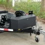 Trailer Tongue Box, Carbon Steel Tongue Box Tool Chest, Heavy Duty Trailer Box Storage with Lock and Keys, Utility Trailer Tongu