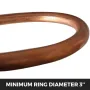Manuel ring rulle bender metal ark rulle bøjning rullende