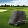 2+2 Passenger Golf Cart Cover, 600D Polyester Full Cover, Suitable for 2+2 Golf Carts, Waterproof, Sunproof, and Dustproof Outdo