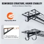 Hylder med garageopbevaring, 2 pakke, 4 x 1 ft tunge