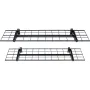 Garage Storage Shelving, 2 Pack, 4 x 1 ft Heavy Duty Garage Shelves Wall Mounted, 400 lbs Load Capacity(Total) Garage Storage Ra