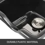 Shampoo Bowl, ABS Plastic Shampoo Sink for Salons and Home, Easy to Clean and Install Salon Shampoo Bowls for Hair Stylists, Sha