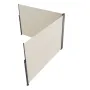 Udtrækkelig sidemarkise, 79''x 236'' udendørs privatlivsskærm