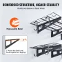 Garage Storage Shelving, 2 Pack, 6 x 2 ft Heavy Duty Garage Shelves Wall Mounted, 1000 lbs Load Capacity(Total) Garage Storage R