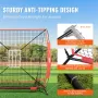 5x5 ft baseball softball praksis net, bærbart baseball