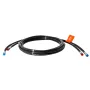 Outboard Hose Kit, 20 ft Hydraulic Steering Hose, 2-Piece Leak-Proof TPEE Hydraulic Boat Hoses, Compatible with Marine Hydraulic