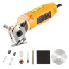 Fabric Cutter 170W Electric Rotary Fabric Cutting Machine 1" Cut Thickness