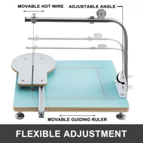 Electric Foam Cutting Machine Hot Wire Foam Cutter Polystyrene Styrofoam Sponge Cutting Tool Kit