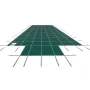 Pool Safety Cover Fits 20x40ft Rectangle Inground Pools, Safety Pool Cover with 4x10ft Center End Step, Mesh Solid Pool Cover wi