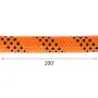 9/16 tommer dobbelt fletning polyester reb 200 ft nylon trækket