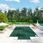 Poolsikkerhedsdækning passer til 16x32ft rektangel indgroundede