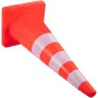 Sikkerhedskegler Trafik kegler 6 x 36 "Orange Reflekterende