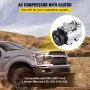 CO 101290C (4L3Z19703AB) Universal Air Conditioner AC Compressor for 93-07 Ford Lincoln Mercury Thunderbird F150 4.2L 4.6L 5.4L 