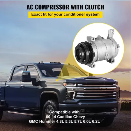 AC-kompressor 78363 Front Air Conditioning Compressor