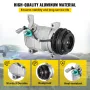 AC-kompressor 78363 Front Air Conditioning Compressor