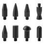 Rods Dent Removal Kit, 13 Pcs Paintless Dent Repair Tool, 5 Pcs Stainless Steel Dent Rods, 8 Pcs Tapper Heads, Professional Hail