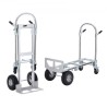 Aluminum Hand Truck, 2 in 1, 1000 lbs Load Capacity, Heavy Duty Industrial Convertible Folding Hand Truck and Dolly, Utility