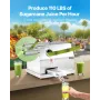 Kommerciel sukkerrør Juicer Machine 110 Lbs/H Output 3 Roller