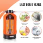 RV Water Softener, 16,000 Grain Portable Water Softener, with 3/4" Brass Fittings and 42" Hose, Soften Hard Water Filter System 