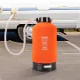 RV Water Softener, 16,000 Grain Portable Water Softener, with 3/4" Brass Fittings and 42" Hose, Soften Hard Water Filter System 