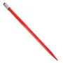 Hay Spear 49" Bale Spear 4500 lbs Capacity, Bale Spike Quick Attach Square Hay Bale Spears 1 3/4" wide, Red Coated Bale Forks, B