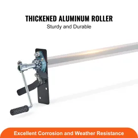 Hand Crank Tarp Roller Kit, 64 "til 104" bred
