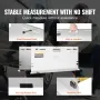 Wheel Alignment Tool, 2-Pack Alignment Tool Toe Plates, Stainless Steel Toe Angle Measurement Tool Plate, 4 Alignment Rods and M