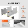 Wheel Alignment Tool, 2-Pack Alignment Tool Toe Plates, Stainless Steel Toe Angle Measurement Tool Plate, 4 Alignment Rods and M