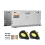 Wheel Alignment Tool, 2-Pack Alignment Tool Toe Plates, Stainless Steel Toe Angle Measurement Tool Plate, 4 Alignment Rods and M
