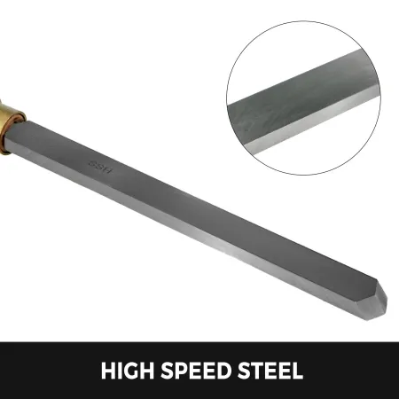 Træ mejsel sætter 8 stk. Drejebejsmejsler 7inch/17 cm